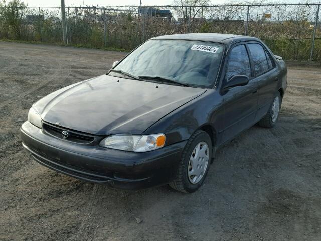 2T1BR12E9XC777645 - 1999 TOYOTA COROLLA VE BLACK photo 2