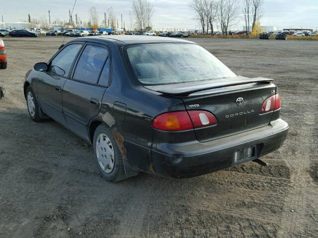 2T1BR12E9XC777645 - 1999 TOYOTA COROLLA VE BLACK photo 3