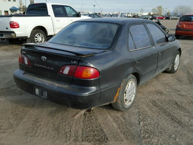 2T1BR12E9XC777645 - 1999 TOYOTA COROLLA VE BLACK photo 4