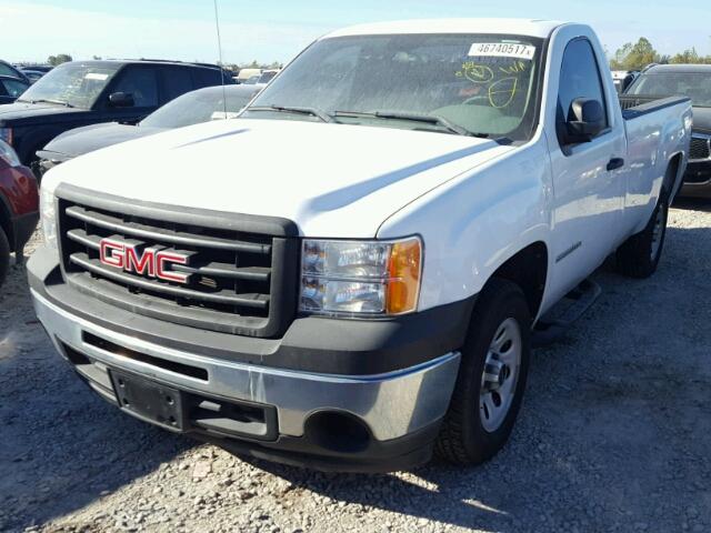 1GTN1TEX1BZ391555 - 2011 GMC SIERRA C15 WHITE photo 2