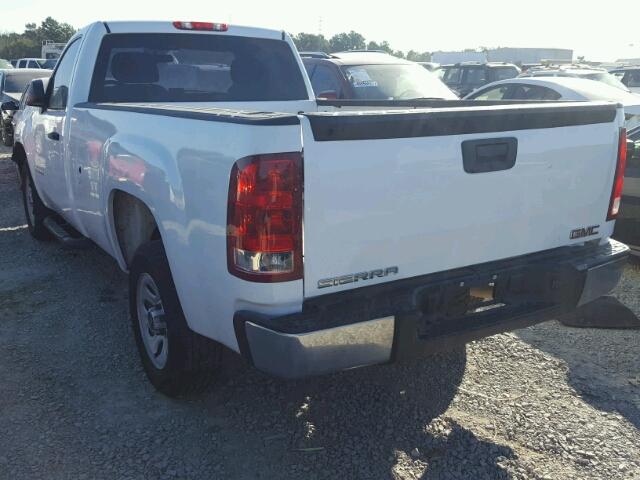 1GTN1TEX1BZ391555 - 2011 GMC SIERRA C15 WHITE photo 3