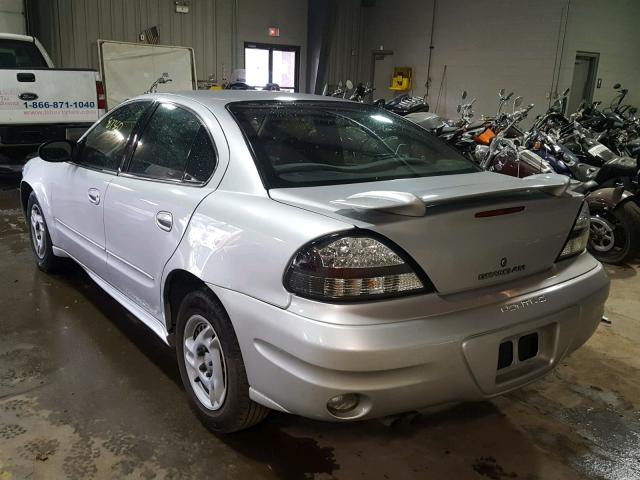 1G2NE52EX5M216696 - 2005 PONTIAC GRAND AM S 银色 照片 3