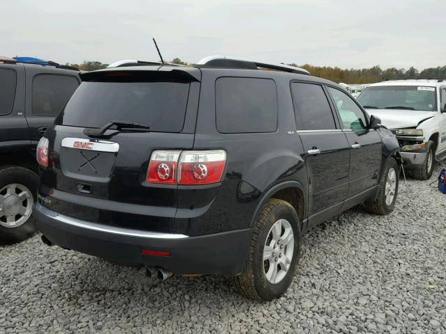 1GKER23D89J154053 - 2009 GMC ACADIA SLT შავი ფოტო 4