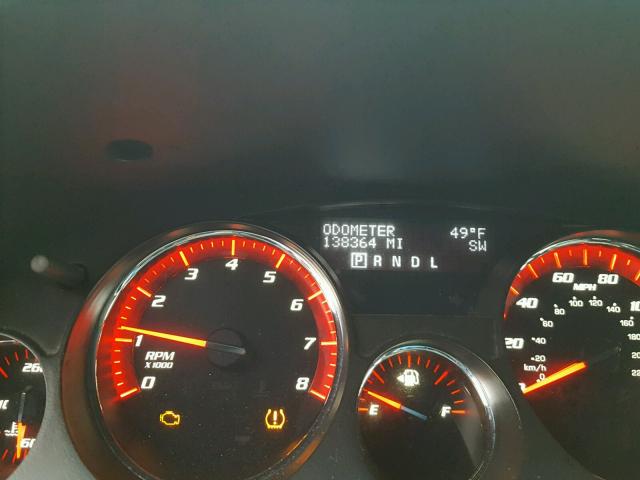 1GKER23D89J154053 - 2009 GMC ACADIA SLT შავი ფოტო 8