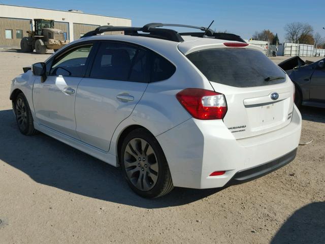 JF1GPAS66CH217873 - 2012 SUBARU IMPREZA WHITE photo 3