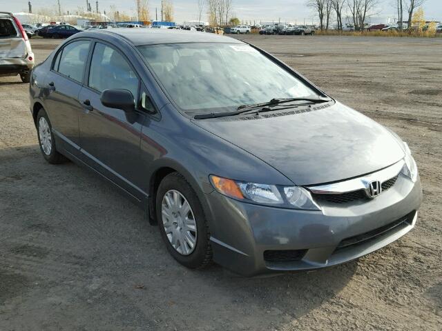 2HGFA16219H113486 - 2009 HONDA CIVIC DX CHARCOAL photo 1