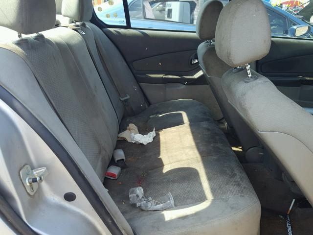 1G1ZS58F67F105715 - 2007 CHEVROLET MALIBU LS 银色 照片 6