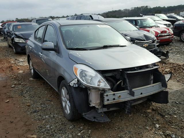 3N1CN7APXDL883765 - 2013 NISSAN VERSA S SILVER photo 1