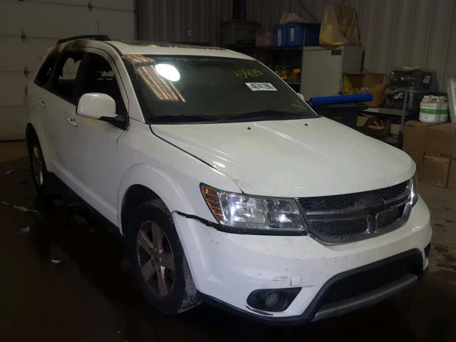 3D4PG1FG7BT543097 - 2011 DODGE JOURNEY MA WHITE photo 1