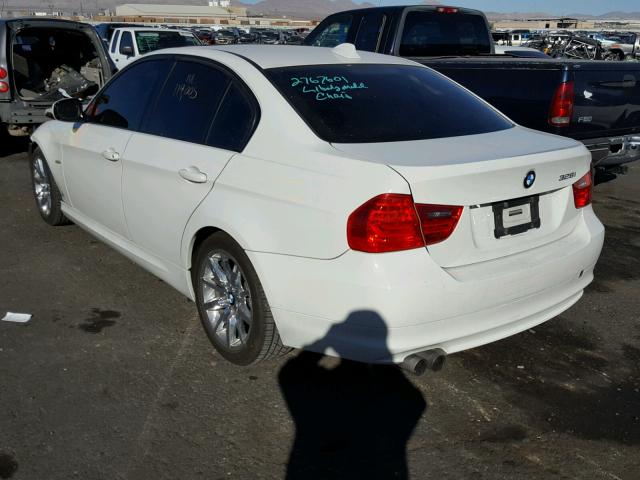 WBAPH5G59ANM34683 - 2010 BMW 328 WHITE photo 3