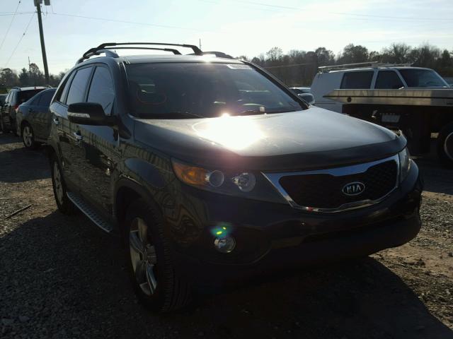 5XYKU4A24CG264146 - 2012 KIA SORENTO EX GRAY photo 1