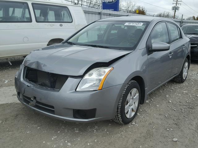 3N1AB61E07L674371 - 2007 NISSAN SENTRA 2.0 GRAY photo 2