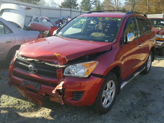 JTMBF4DV5A5018311 - 2010 TOYOTA RAV4 RED photo 2