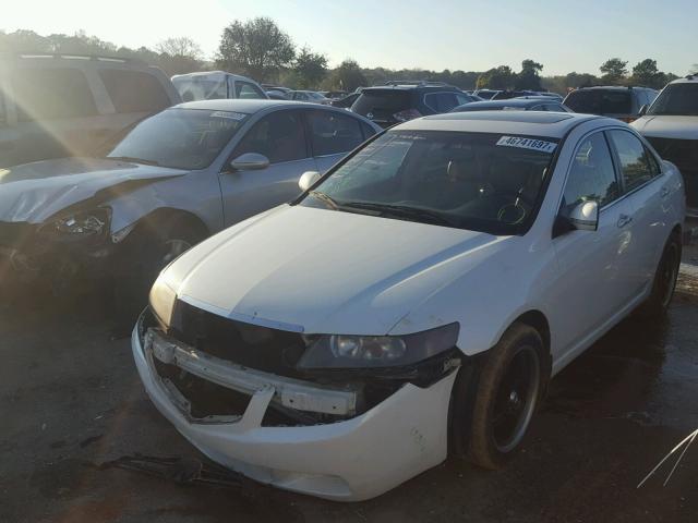 JH4CL96834C019389 - 2004 ACURA TSX WHITE photo 2