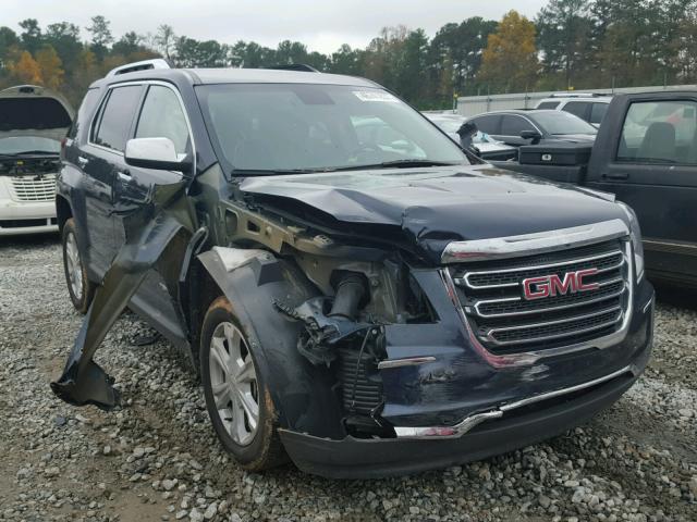 2GKFLPE35G6144405 - 2016 GMC TERRAIN SL BLUE photo 1