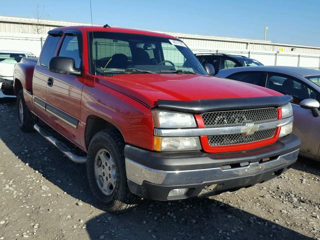 1GCEK19T03Z248283 - 2003 CHEVROLET SILVERADO RED photo 1