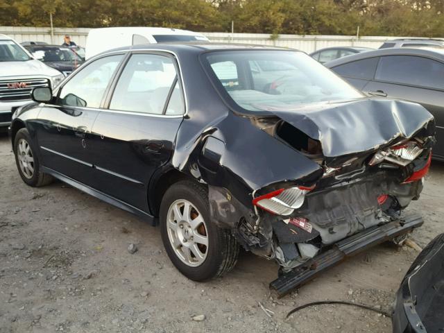 1HGCG66822A171114 - 2002 HONDA ACCORD EX 黑色 照片 3