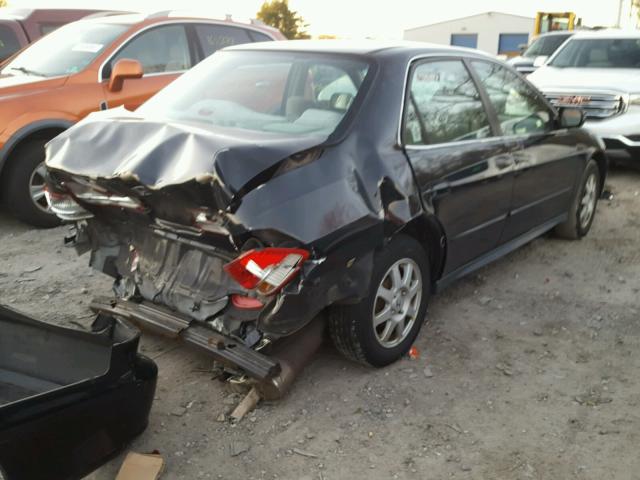 1HGCG66822A171114 - 2002 HONDA ACCORD EX 黑色 照片 4