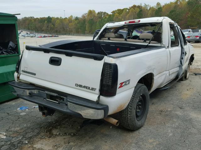 2GCEK19T531209424 - 2003 CHEVROLET SILVERADO WHITE photo 4