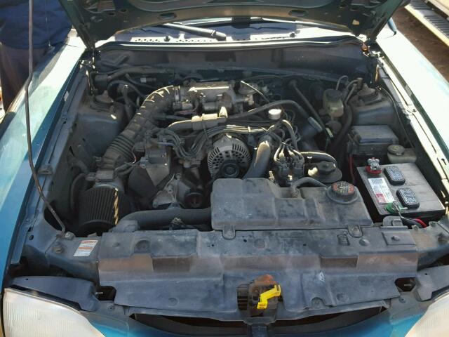 1FAFP42X9WF154354 - 1998 FORD MUSTANG GT GREEN photo 7