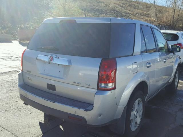 5GZCZ63436S823263 - 2006 SATURN VUE SILVER photo 4