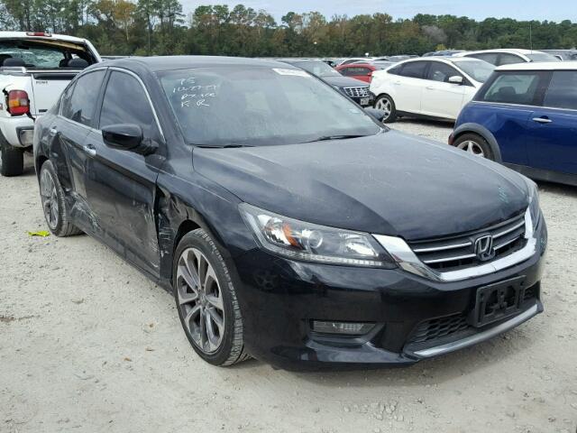 1HGCR2F5XEA266937 - 2014 HONDA ACCORD SPO BLACK photo 1