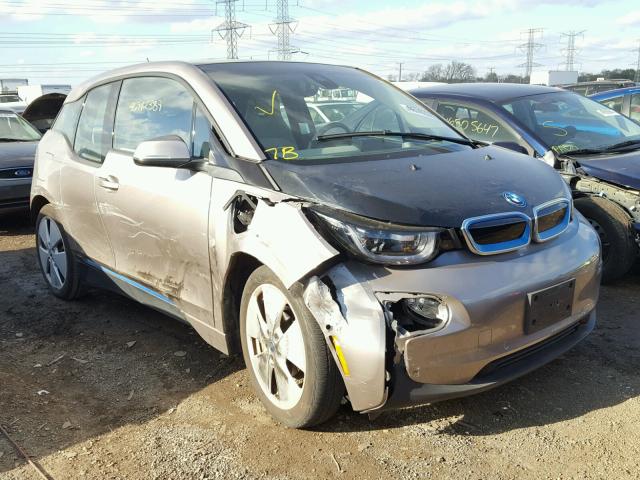 WBY1Z4C52EV274351 - 2014 BMW I3 REX SILVER photo 1