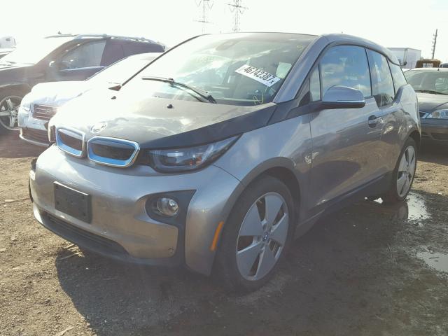 WBY1Z4C52EV274351 - 2014 BMW I3 REX SILVER photo 2