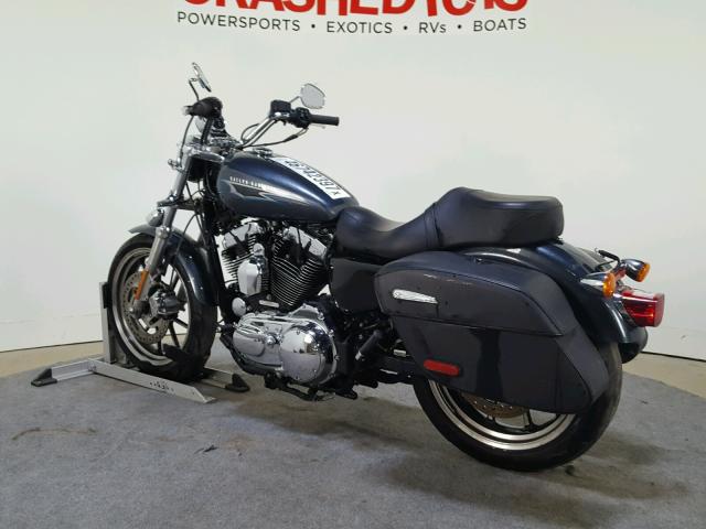 1HD1LL316FC406422 - 2015 HARLEY-DAVIDSON XL1200 T BLUE photo 6