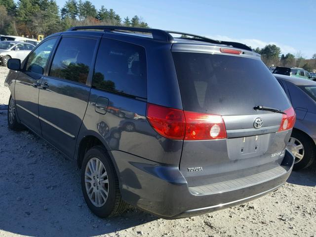 5TDBK23C07S005002 - 2007 TOYOTA SIENNA LE CHARCOAL photo 3