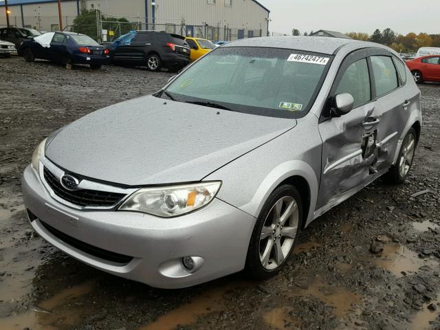 JF1GH63628H802823 - 2008 SUBARU IMPREZA OU SILVER photo 2