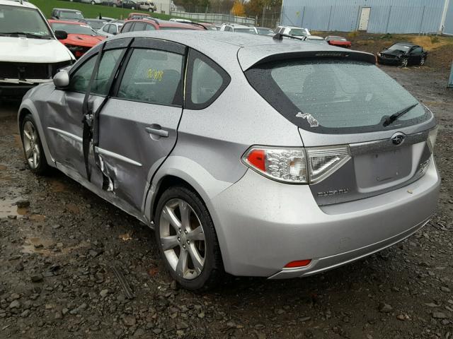 JF1GH63628H802823 - 2008 SUBARU IMPREZA OU SILVER photo 3