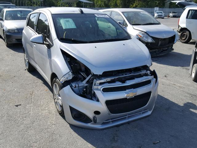 KL8CB6S94FC794314 - 2015 CHEVROLET SPARK LS SILVER photo 1