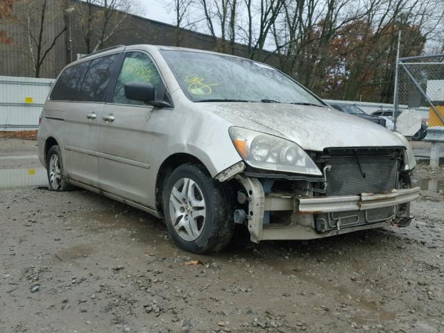 5FNRL386X6B453383 - 2006 HONDA ODYSSEY EX SILVER photo 1