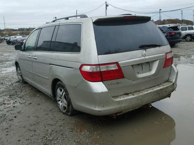 5FNRL386X6B453383 - 2006 HONDA ODYSSEY EX SILVER photo 3