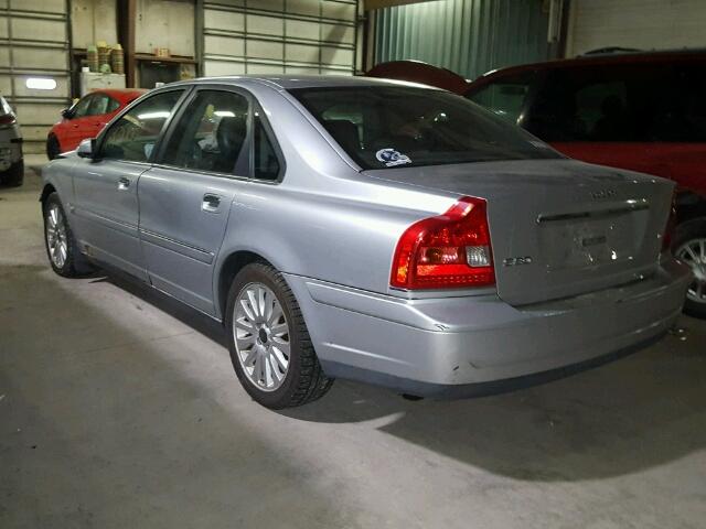 YV1TS91Z241341323 - 2004 VOLVO S80 T6 SILVER photo 3