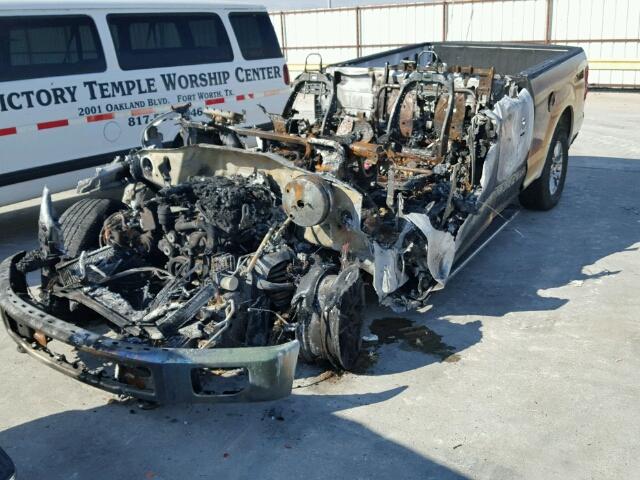 1FTEX1EP9FKD76741 - 2015 FORD F150 SUPER BURN photo 2