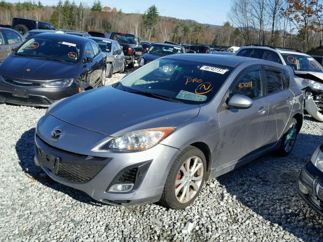 JM1BL1H6XA1261193 - 2010 MAZDA 3 S GRAY photo 2