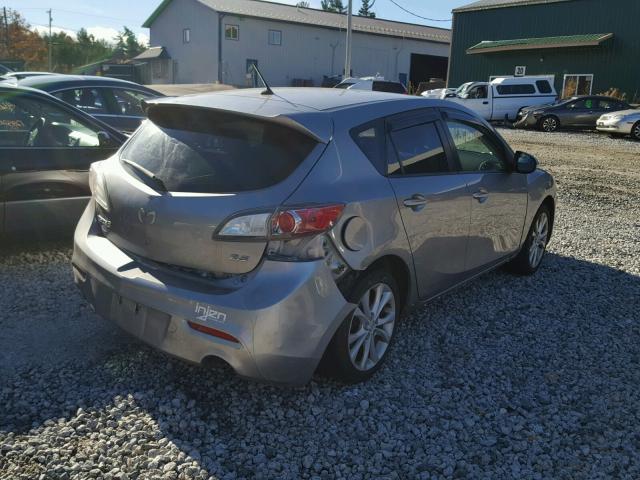 JM1BL1H6XA1261193 - 2010 MAZDA 3 S GRAY photo 4