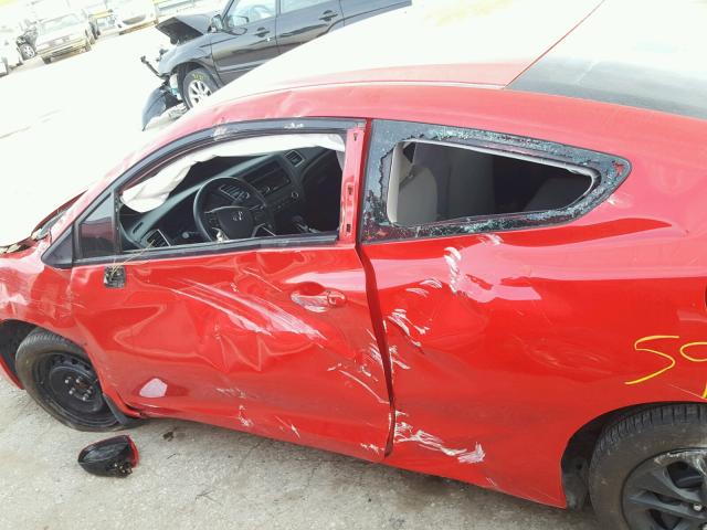 2HGFG3B59EH525742 - 2014 HONDA CIVIC LX RED photo 9