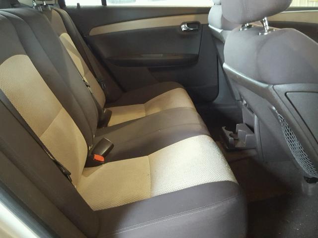 1G1ZG57B294235487 - 2009 CHEVROLET MALIBU LS ოქროსფერი ფოტო 6