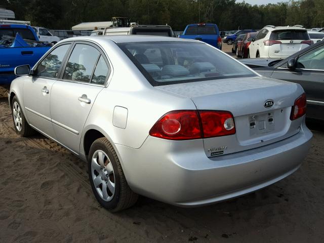 KNAGE123375128787 - 2007 KIA OPTIMA LX WHITE photo 3