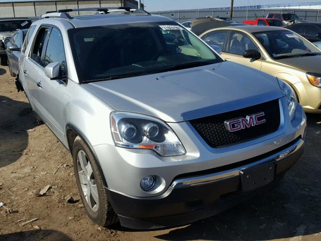 1GKKVRED5CJ244434 - 2012 GMC ACADIA SLT SILVER photo 1