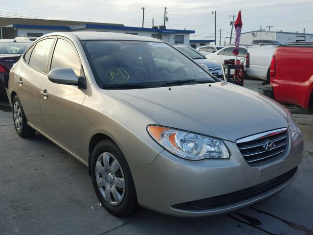 KMHDU46D19U603810 - 2009 HYUNDAI ELANTRA GL GOLD photo 1