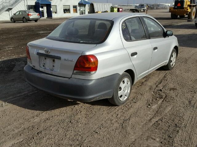 JTDBT123535052597 - 2003 TOYOTA ECHO SILVER photo 4