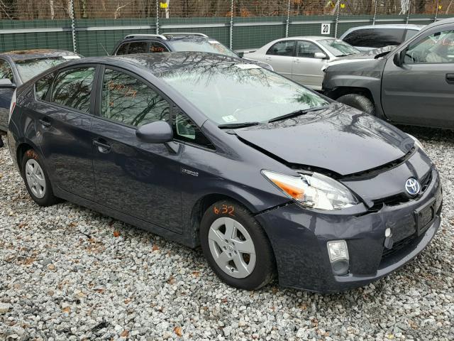 JTDKN3DUXA0028091 - 2010 TOYOTA PRIUS GRAY photo 1