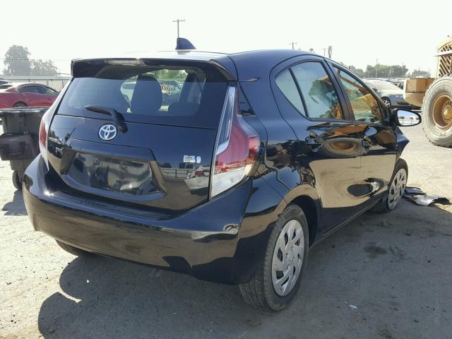 JTDKDTB3XG1135013 - 2016 TOYOTA PRIUS C 黑色 照片 4