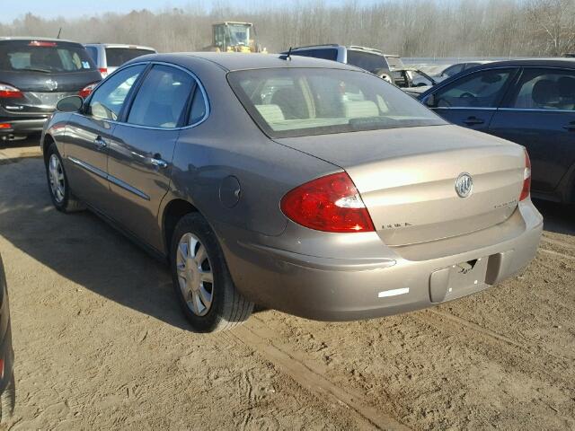 2G4WC582961295385 - 2006 BUICK LACROSSE C TAN photo 3