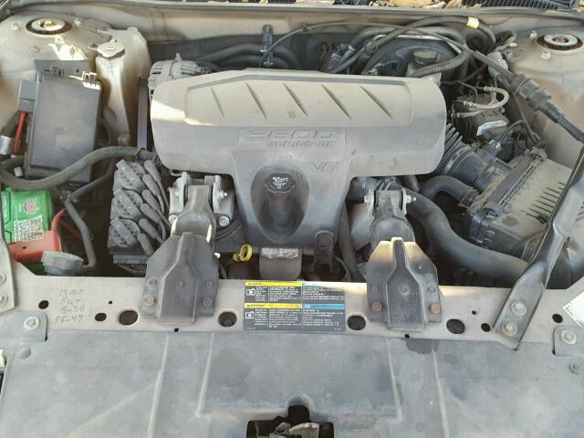 2G4WC582961295385 - 2006 BUICK LACROSSE C TAN photo 7