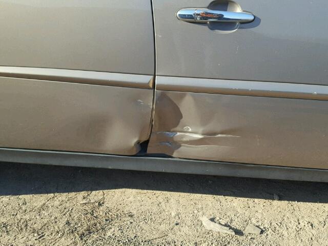 2G4WC582961295385 - 2006 BUICK LACROSSE C TAN photo 9